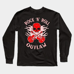 Rock 'n' Roll Outlaw (Colour 2) Long Sleeve T-Shirt